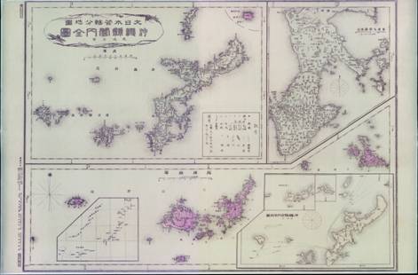 Полная карта префектуры Окинава
